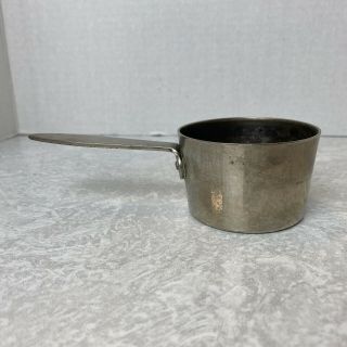 Jos Heinrichs Paris York Pure Bronze Sterling Silver Sauce Pot Pan Mini 1/2c
