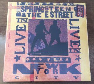 Bruce Springsteen & The E St.  Band Live In Ny City,  3x Vinyl,  Columbia,  2001
