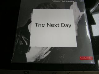David Bowie The Next Day Vinyl (red Vinyl Paul Smith Design) Double Lp