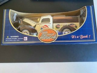 1940 Ford Pepsi Cola Die Cast Pick Up Truck Bank 1:18 Golden Wheel 1997
