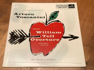 Andy Warhol Cover Rossini William Tell Overture Toscanini Rca 10´´ Lp Lrm - 7054
