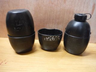 British Army 58 Pattern Water Bottle & Cup Mug (bl)