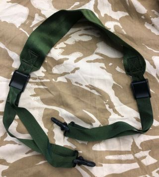 British Army Adjustable Bag Shoulder Strap With 58 Clips 100 - 145 Cm - Graded