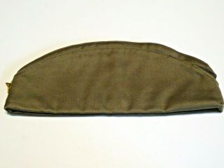 Vintage Russian Ussr Soviet Military Pilotka Green Field Hat,  W/star Pin