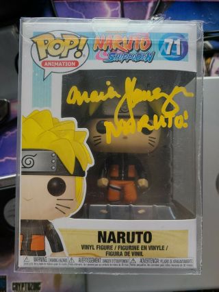 Maile Flanagan Naruto Shippuden Signed Autographed Funko Pop