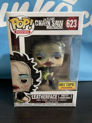Leatherface Funko Pop Hot Topic Exclusive The Texas Chain Saw Massacre