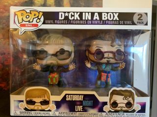 Funko Pop Snl – “dick In A Box” Justin Timberlake & Andy Samberg 2 Pack - Rare