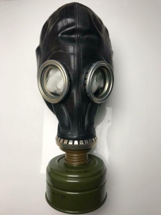 black GP - 5 gas mask USSR (ГП - 5) charcoal filter & bag size (0,  1,  2,  3,  4) 2