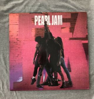 Pearl Jam Ten Vinyl Record Pressing