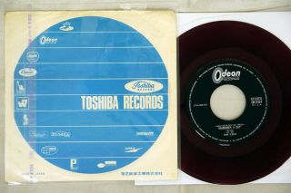 Pink Floyd LET THERE BE MORE LIGHT ODEON OR - 2367 Japan RED VINYL VINYL 7 2