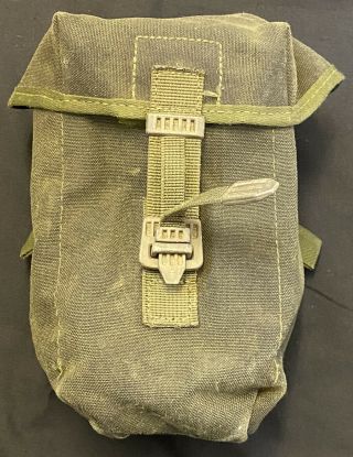 British Military Plce Olive Green Webbing Water Bottle Pouch