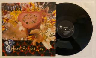 Nirvana - Heart Shaped Box - 1993 Signed Cover By Dave Grohl & Krist Novoselic