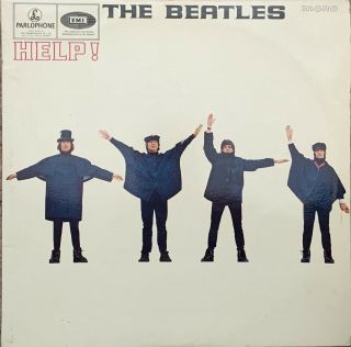 The Beatles Help 1965 Uk Parlophone First Pressing 14 - Track Mono Vinyl Lp