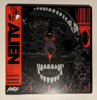 Alien Complete Soundtrack Mondo Exclusive 4xlp Vinyl Record Box Set W/ Handbill
