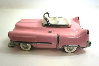 Vintage 1959 Pink Cadillac Cookie Jar By Expressive Designs Circa 1980 