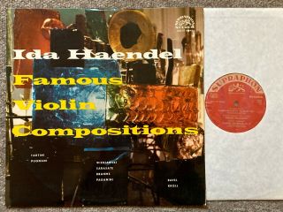 Ida Haendel - Famous Violin Compositions Supraphon Sua St 50465 Stereo Ed1