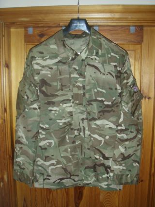 British Army Issue Jacket/shirt Combat,  Warm Weather,  Mtp,  170/88