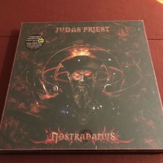 Judas Priest - Nostradamus - 2008 3 Lp 2 Cd Best Buy Exclusive Box Set