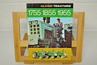 1971 Oliver 1755/1855/1955 Tractor Sales Brochure