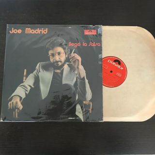 Joe Madrid " Llego La Salsa " Polydor Rare Lp Records Guaguanco,  Dawin Santiago