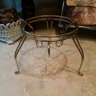 Taylor Smith and Taylor Chateau Buffet Metal Stand Rare 3