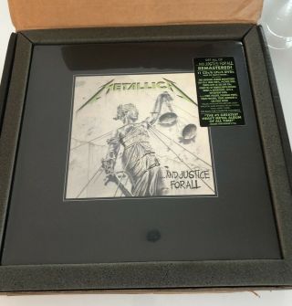 Metallica - And Justice For All (6lps Box Set/11cds/4dvds/book/swag)
