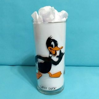 Vintage 1973 Pepsi Collector Series Looney Tunes Daffy Duck Drinking Glass