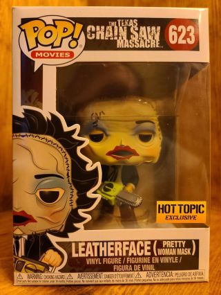Funko Pop The Texas Chainsaw Massacre: Leatherface 623.  Hot Topic Exclusive