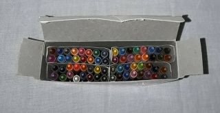 VINTAGE F W WOOLWORTH CRAYONS BOX OF 64 NOS 3