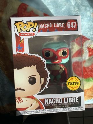 Nacho Libre Funko Pop Chase 647 Box