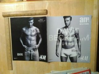 David Beckham Bodywear Trunks,  Briefs,  PJ Pants,  Cover/Poster AD for H&M 2012 2