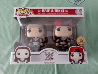 Wwe Funko Pop Brie And Nikki Bella Wwe Exclusive 2pack