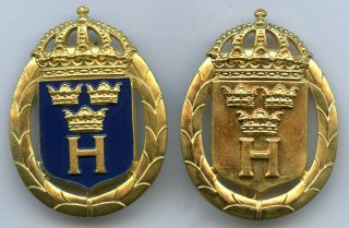 Sweden Swedish Home Guards Service 2 Badge Grade