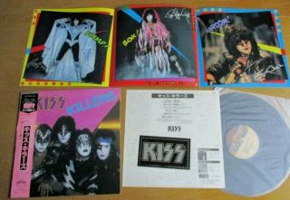 Kiss Japan Killers With Poster And Sticker.  Look