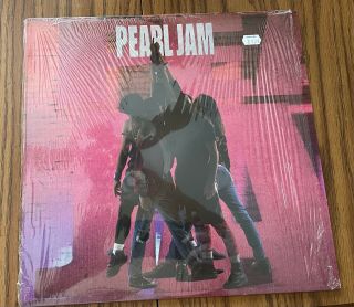 Ten [lp] By Pearl Jam (vinyl,  Aug - 1991,  Epic Associated) First Us Pressing