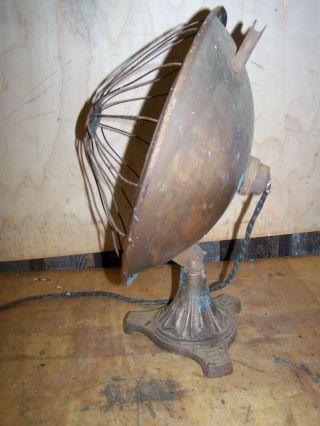 Antique Westinghouse Copper Bowl Electric Space Heater 3