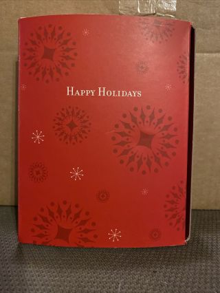2006 Starbucks Holiday Christmas Ornament Gift Card Holder Brand Rare