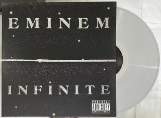 Eminem “infinite” Clear Frosted Vinyl Cat No.  803341460928