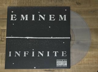Eminem “Infinite” Clear Frosted Vinyl Cat No.  803341460928 3