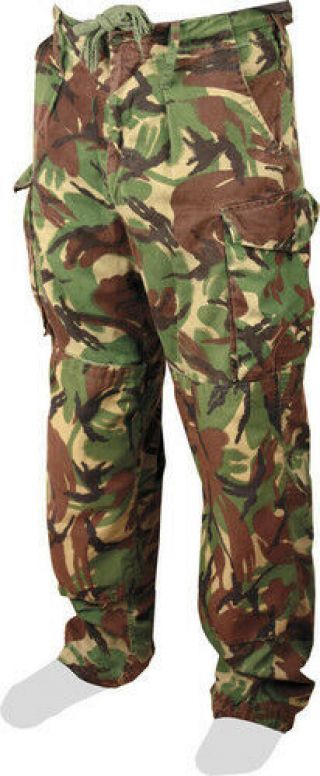 British Army Dpm Combat Trousers - - Grade 1 - Work Trousers - Fishing
