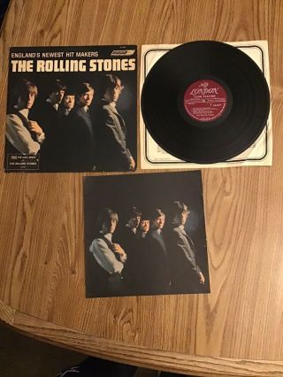 The Rolling Stones “england’s Newest Hitmakers” 1964 1st Press Mono Lp W/ Photo