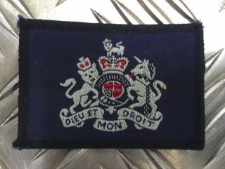 Vintage British Royal Air Force Warrant Officer Wo1 Slide Patch Rafb08