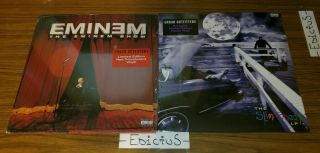 Eminem The Eminem Show Lp,  Slim Shady Lp Urban Outfitters Exclusive Vinyl Read
