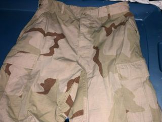 Us Army Desert Camo Combat Bdu Pants Medium Regular