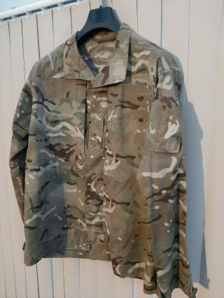 British Military Issued Jacket Combat Temperate Weather Mtp 180/112 Xl Shirt Vgc