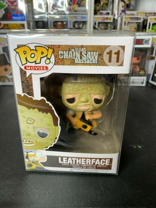 Funko Pop！texas Chainsaw Massacre Leatherface 11rare Vinyl With Protector