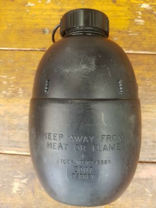 British Army 58 Pattern Water Bottle 2007 (no Cup / Mug) Grade 2 Noc7