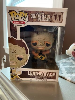 Funko Pop！texas Chainsaw Massacre Leatherface 11rare Vinyl With Protector