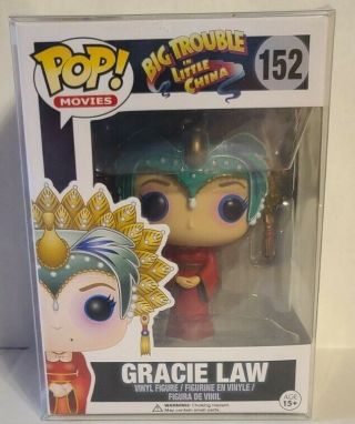 Nib Rare Vaulted 152 Big Trouble In Little China Gracie Law Funko Pop