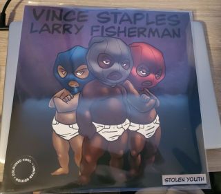 Vince Staples & Larry Fisherman (mac Miller) - Stolen Youth Lp Vinyl Color Vinyl